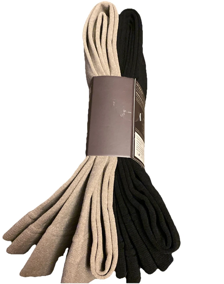 MALLAS TIMBERLAND 2 Pr negras/bronceadas forradas de vellón sin pies para mujer MEDIANAS/GRANDES NUEVAS Foto 3 de 4