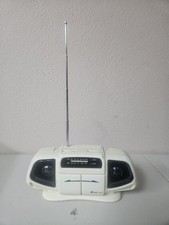 LifeLong Baby Boom Box Portable AM/FM Radio White Tested