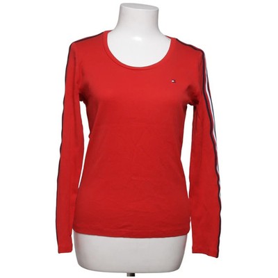 Tommy Hilfiger, Langarmshirt, Größe: S, Rot/Weiß/Blau, Baumwolle, Einfarbig #zHO