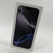 Apple iPhone 16 Pro Max Black Titanium 256GB Empty Box ONLY