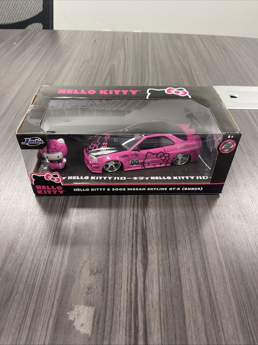 JadaToys 1/24 日産スカイラインGT-R（R34） JADA DUB CITY 2002 NISSAN SKYLINE GT R R34 1:24 WHITE