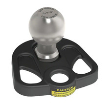 Good Vibrations Hitchin Post Plus 3-Way HitchPlate and Towing Ball