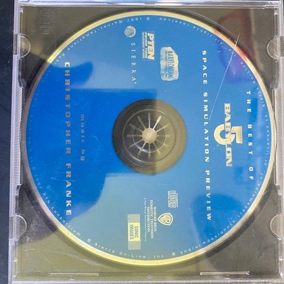 Christopher Franke   Best of Babylon 5 CD 1997 Enhanced Soundtrack Sierra