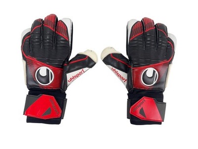 Uhlsport PowerLine Super Flex Herren Torwart Größe 9,5, schwarz, rot, neu