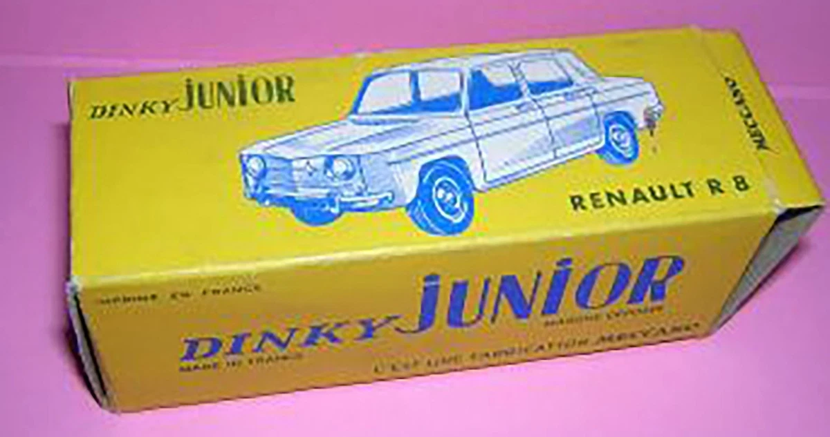 Boîte De Collection Dinky Toys Pour Renault R8 Junior - Reproduction Vide - Échelle 1/43