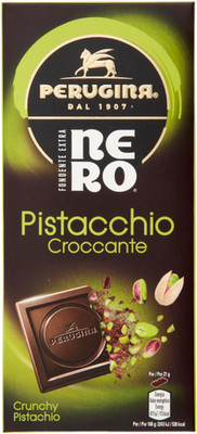 Schokolade Fondente Extra Nero Pistacchio Croccante 85g - Perugina