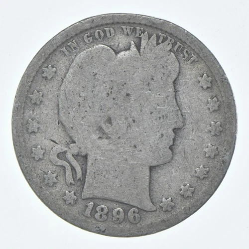 1896 Barber Quarter Estate Coin Collection *924