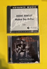 DIERKS BENTLEY MODERN DAY DRIFTER + UP ON THE RIDGE PROMO 2 CD LOT FREE SHIPPING