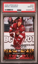 2008 Upper Deck Hockey Young Guns Mikkel Boedker 237 RC Rookie PSA 10