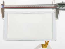 White: Touch Screen Touchscreen Digitizer Logicom La Tab 106 Latab