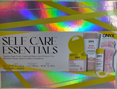 Onyx Professional Self Care Essentials Bath & Body Gift Set New
