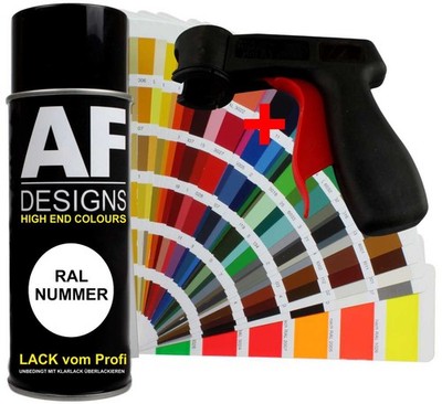 RAL Lackspray + Spraydosengriff Autolack Sprühdose Spraydose stumpfmatt