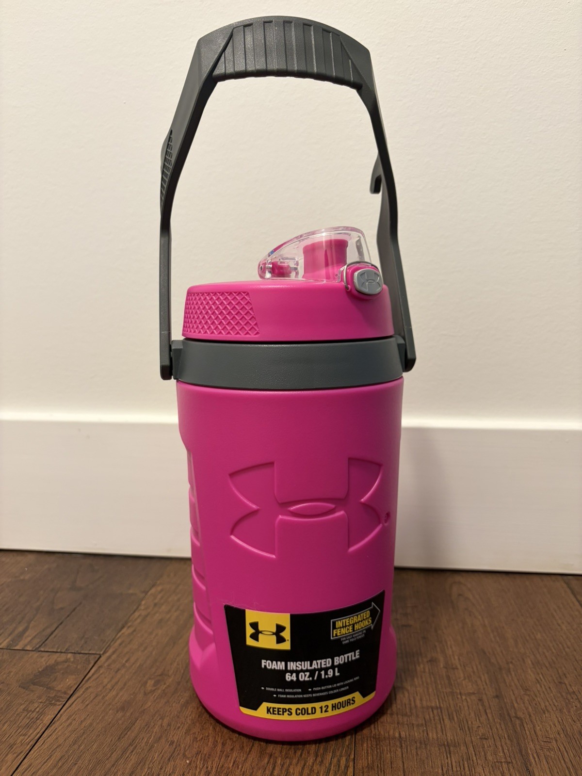 NEW Under Armour UA Thermos Foam Insulated 64oz Water Jug Pi