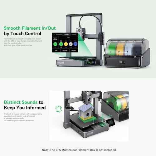 Hi 3D Drucker 500mm/s High Speed Printer 260*260*300mm Build Volume - Afbeelding 15 van 24