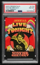 2023-24 Upper Deck Credentials Live Tonight Wayne Gretzky #LT-20 PSA 8 HOF