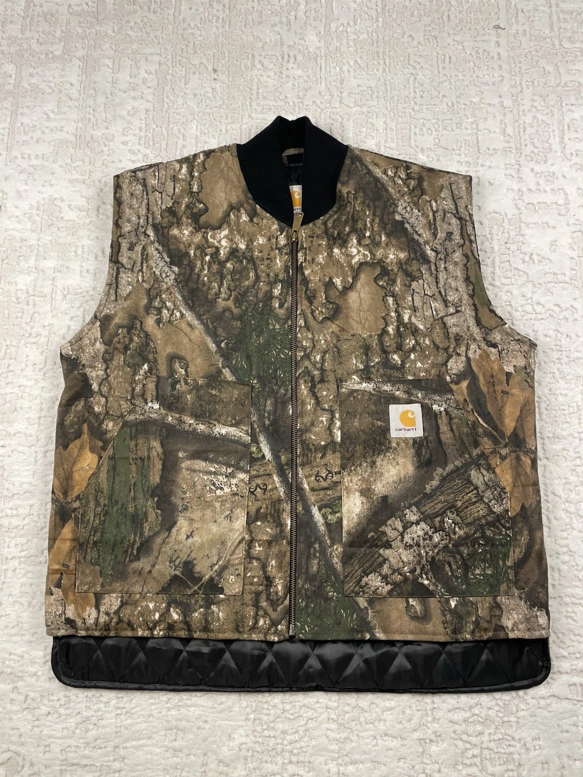 Vintage Carhartt Rework Zip Up Insulated Gilet Men’s S