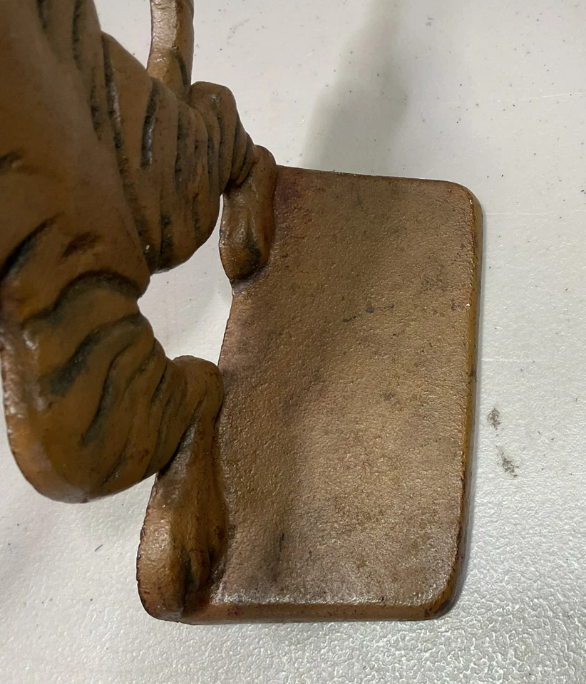 BOLSALIBROS BATTING TIGER DETROIT TIGERS COMERICA PARK TOPE DE PUERTA DE HIERRO FUNDIDO Foto 3 de 4