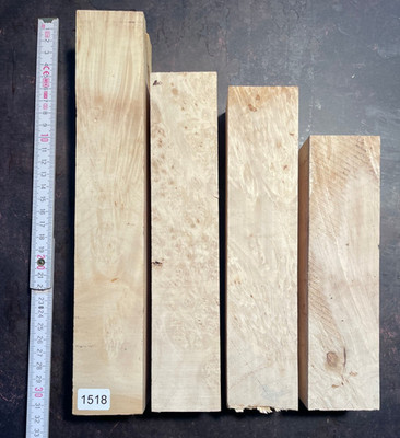 Eschen Ahorn | Box Elder | MASER | Drechselholz #1518 | 50 x 50 mm | P. 101503