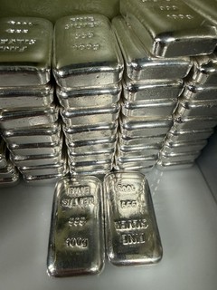 100 Gram 999 Silver bullion bar ingot XRF Result in photos genuine uk seller