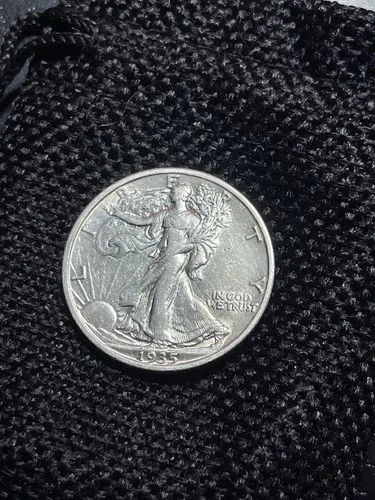 1935-P Walking Liberty Half Dollar XF/AU
