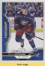 2018-19 Upper Deck Compendium Blue Markus Nutivaara #553 READ 0e3