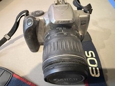 Canon EOS Rebel K2 Camera With Canon Zoom Lens 28-90mm With Strap And Carry Bag