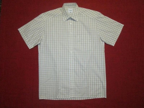 Men Olymp Shirt Beige Cotton 40 /L / 48 #BWWI