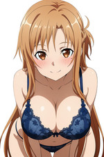 Asuna Sword Art Online SAO Waifu Weatherproof Anime Sticker 6" Car Decal