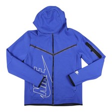 Nike Jumper Mens SMALL Blue Sportswear Tech F...