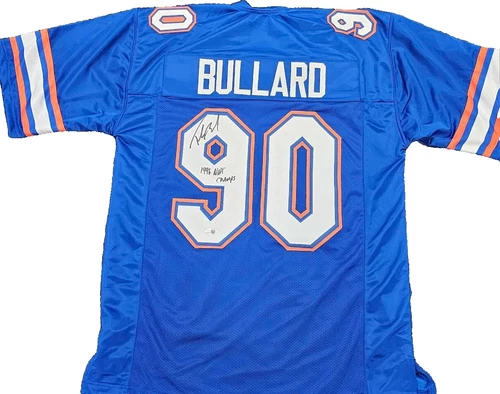 TITUS O'NEIL SIGNED JERSEY FLORIDA GATORS THADDEUS BULLARD WWE  WRESTLING JSA