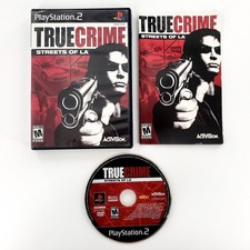 True Crime: Streets of L.A. (Sony PlayStation 2, 2003) Complete Tested & Works
