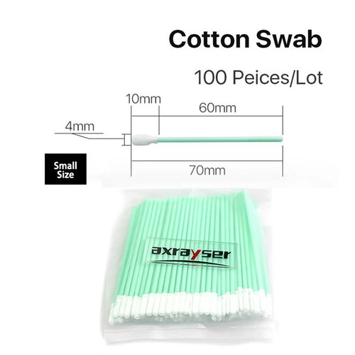 100pcs Industry Cotton Micro Swab Cleaning Tools Nonwoven Anti-static Dust Off - Picture 9 of 12
