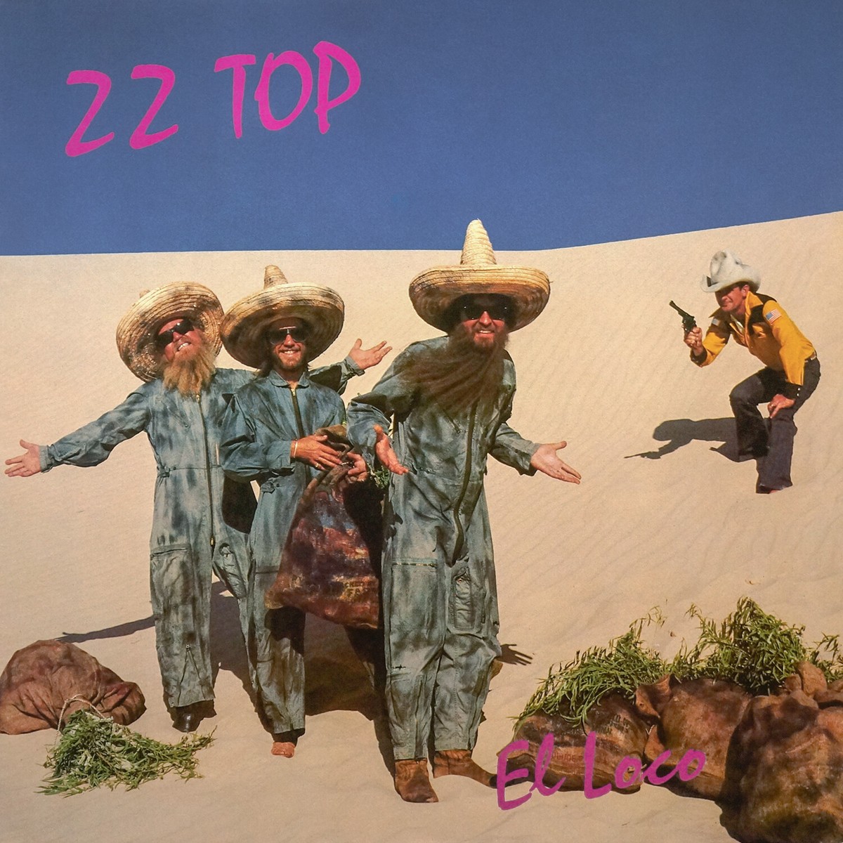ZZ Top El Loco 12x12 Album Cover Replica Poster Gloss Print | eBay