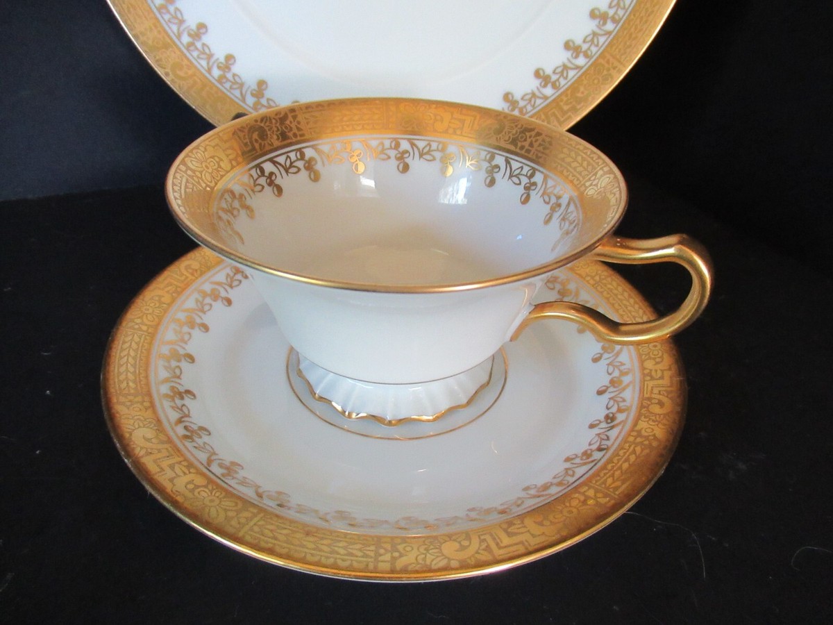 Vintage Sammeltassen Hutschenreuter Selb Bavaria Germany Plate Cup