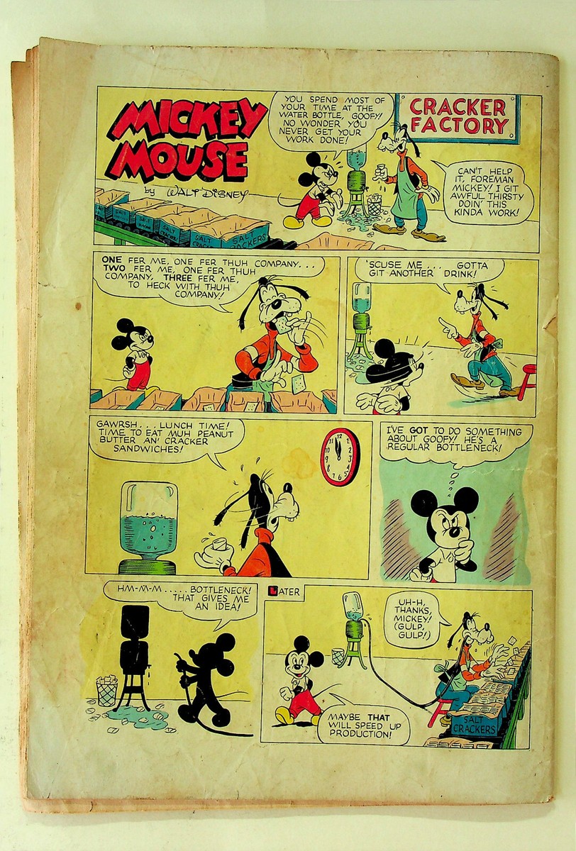 Four Color #362 - Walt Disney's Mickey Mouse (Dec 1951-Jan, 1952