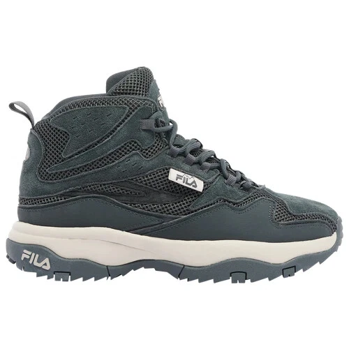 Fila Ranger Boot Mid-Top Suede Shoes Dark Gray 1HM01844-050 Men's NEW