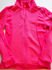 Girls c9 by Champion Size Large 10-12 Track Jacket Pink Magenta Long Sleeve