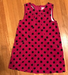 polka dot jumper dress