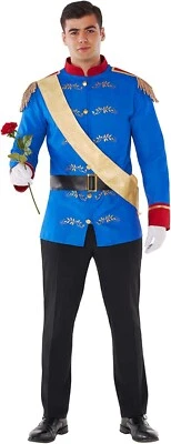 MORPH COSTUMES Prinz Charming Kostüm Erwachsene Herren Märchenprinz Karneval Faschingkostüm