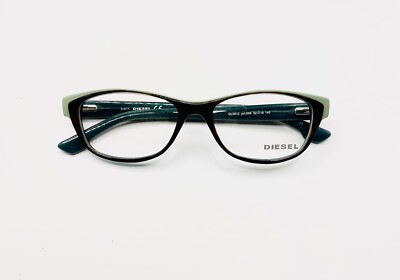 Dieselbrille DL5012 Col.0 Schildkröte/Grün B-Form Rahmen 52-16 -140