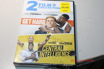 Get Hard / Central Intelligence * 2 Film Collection * DVD