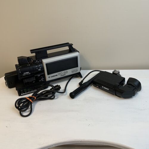 Canon VC-20A Camcorder Hi-Band Saticon Color Camera VC-20 Stereo Vintage-Untest - Picture 1 of 22