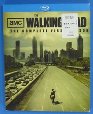 2010 The Walking Dead Complete First Season 1 Blu Ray 2-Disc Set Used AMC TV