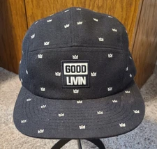 Grassroots California Good Livin Cap Hat - Black and White - Adjustable