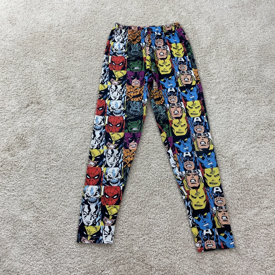Pantalones de pijama elásticos para niños 10/12 America Spider de personajes de Marvel Foto 2 de 4