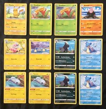 2022 McDonald s Pok mon 12 Card Set With Some Duplicates.
