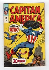 1968 MARVEL CAPTAIN AMERICA #105 & X-MEN #19 1ST APP OF MIMIC RARE KEY ITALY