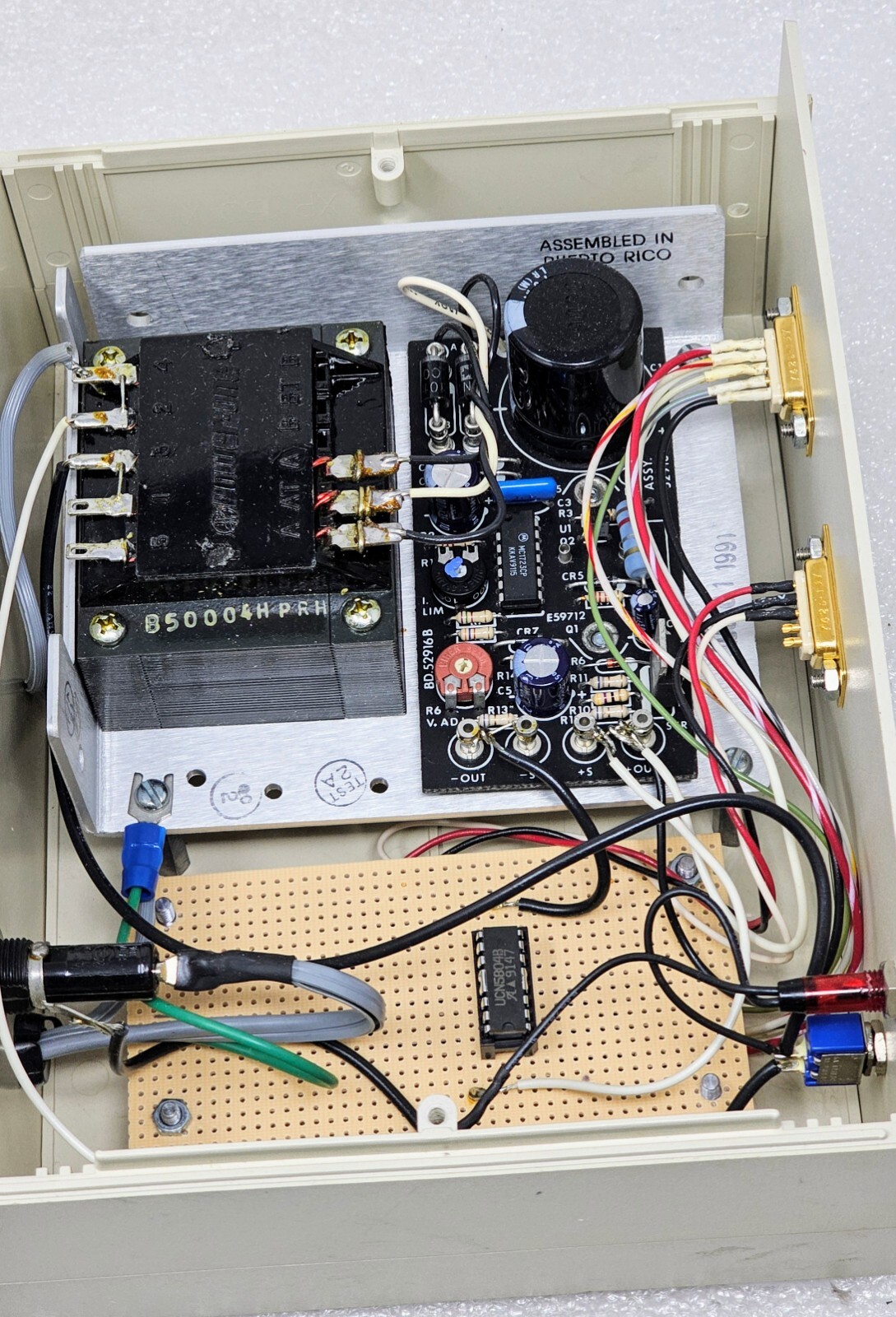 Stepper Motors Controller Model 5804 w/ Power One HB5-3/OVP-A