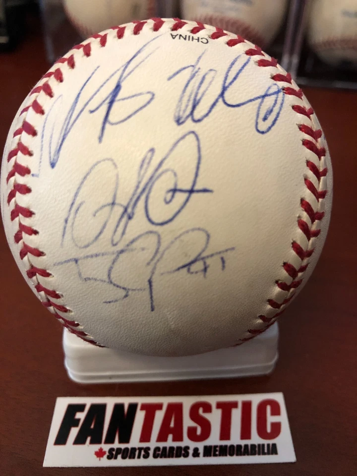 Chicago Cubs Signed Baseball 10 Former Players inc Eric Karros Reed Johnson etc - Image 3 of 4