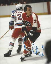 BILL BARBER PHILADELPHIA FLYERS HAND SIGNED AUTHENTIC 8X10 PHOTO C w/COA CANADA